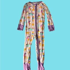 Little Sleepies Purple Ice Cream Social Zippy